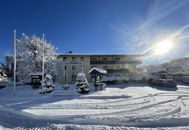 Hausansicht Winter