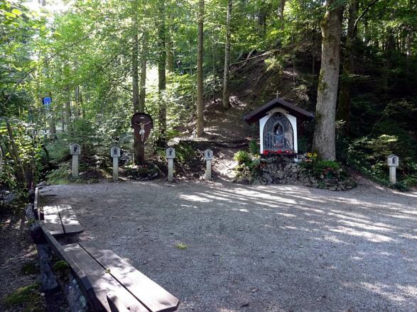 Kapelle Mariabrunn am Ausgangspunkt