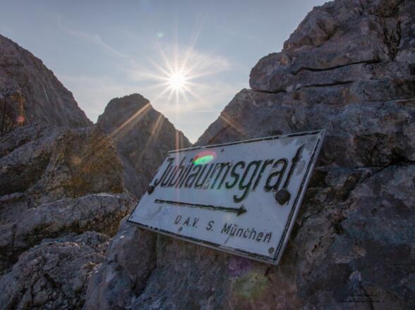 und gleich wieder zurück zur Zugspitze?