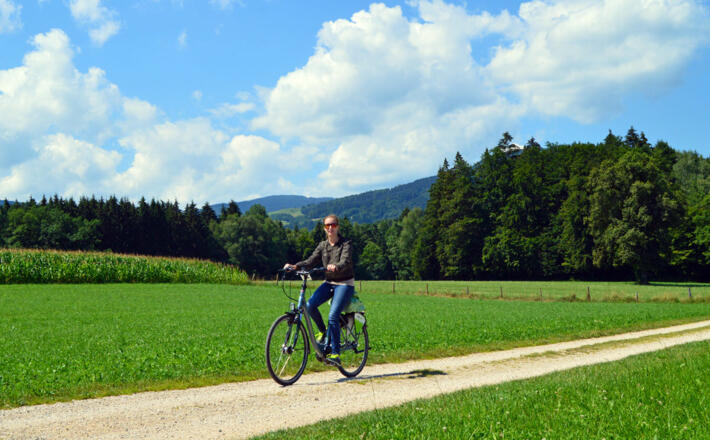 Slowbike Genuss Radfahren von Bad Reichenhall nach Salzburg