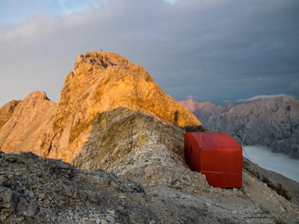 die neue Höllentalgrathütte