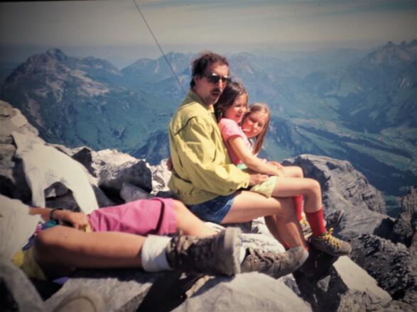 Gipfelfoto vom 6. August 1991