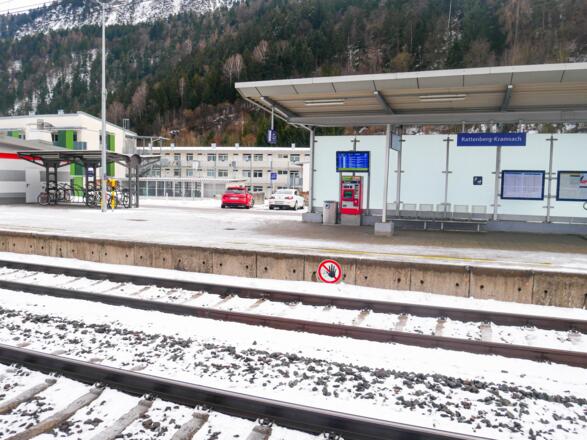 Bahnhof Winter