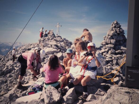 Gipfelfoto vom 6. August 1991