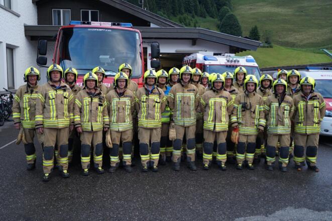 Feuerwehr Mittelberg Mannschaft