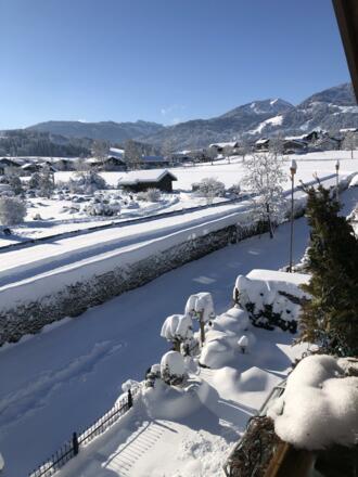 Loipe am Haus