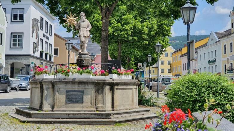 Mann mit der Sonne Sommer