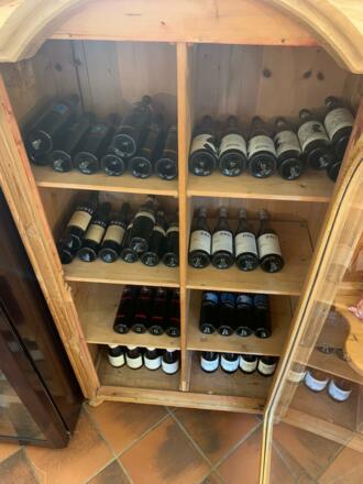 Wein im Aufenthaltsraum