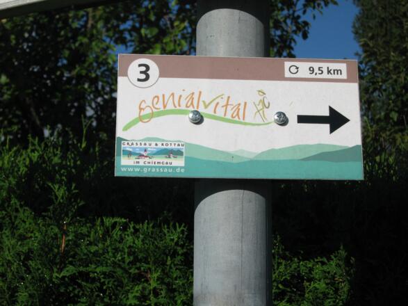 Genial Vital Beschilderung