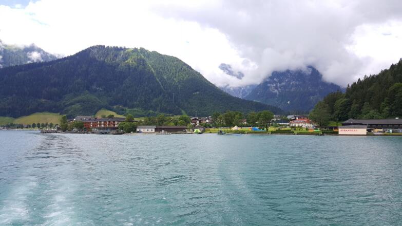 Abfahrt von Pertisau in Richtung Gaisalm