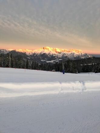 Blick Richtung Untersberg