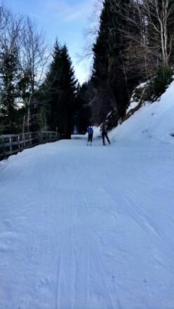 Skitour Richtung Rossfeld