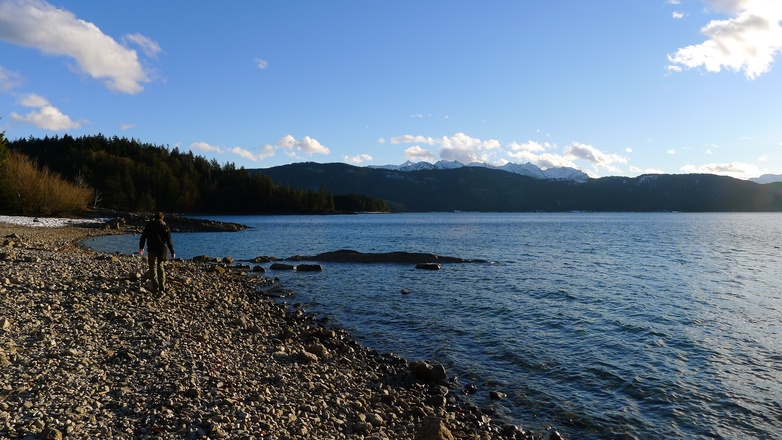 Walchensee im Winter