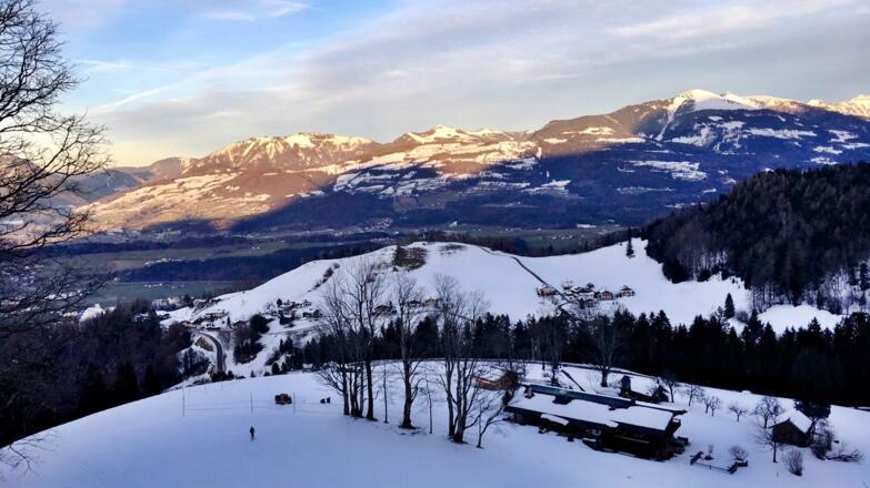 Blick Richtung Hallein