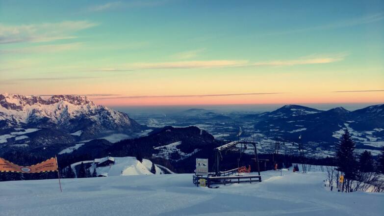Sonnaufgang am Rossfeld