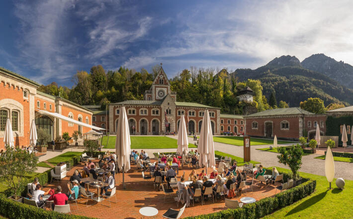 Terrasse Salin an der Alten Saline Bad Reichenhall
