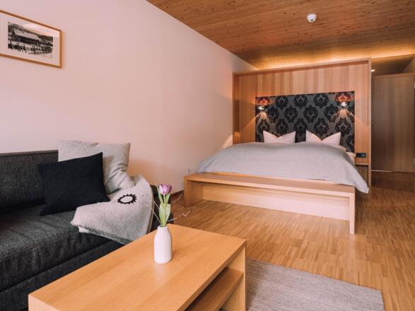 Naturhotel Chesa Valisa Zimmer Koenigskerze
