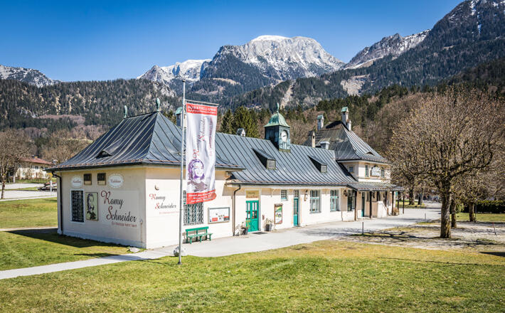 Der denkmalgeschützte Alte Bahnhof Königssee