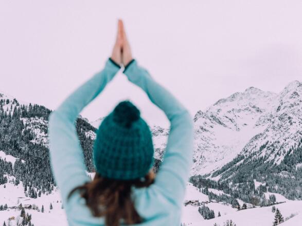 Naturhotel Chesa Valisa Yoga an der Bergluft