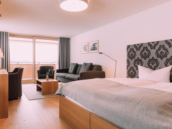 Naturhotel Chesa Valisa Zimmer Ringelblume Komfort
