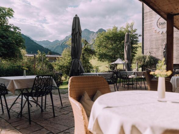Naturhotel Chesa Valisa Sonnenterrasse beheizt