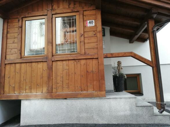Eingang Ferienhaus Giggijoch