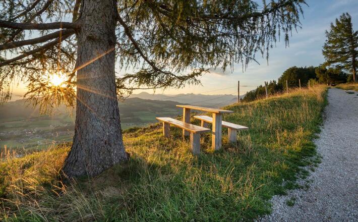 Sonnenaufgang an der Fürmannalm