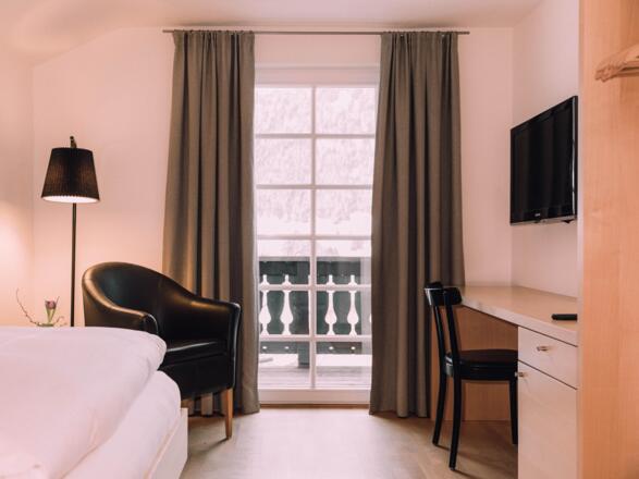 Naturhotel Chesa Valisa Zimmer Himmelschlüssel