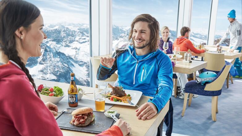 Gipfel Restaurant auf 3.029 m