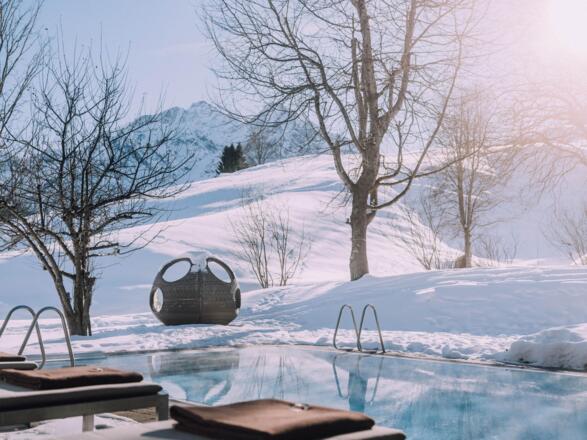 Naturhotel Chesa Valisa AlpinSPA Quellwasserpool
