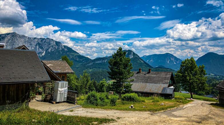 Zenzenbichl mit Blick in Richtung Altaussee