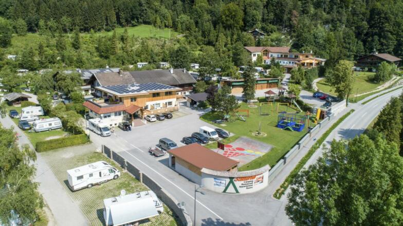 Panoramaansicht Camping Stadlerhof Sommer