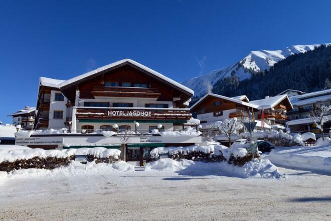 Haus im Winter