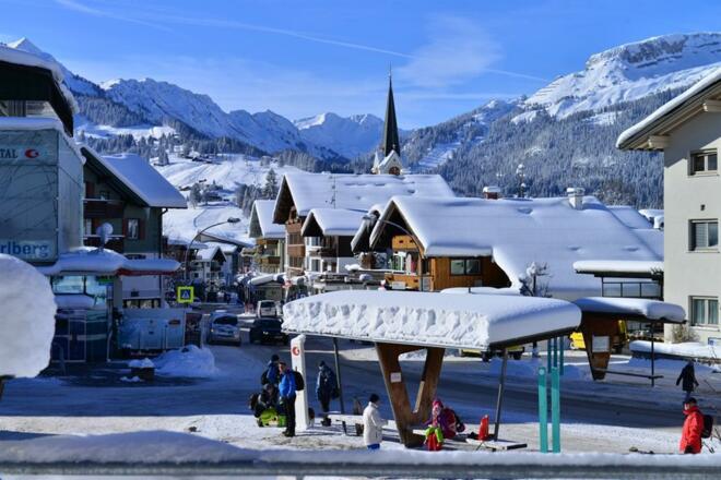 Riezlern im Winter