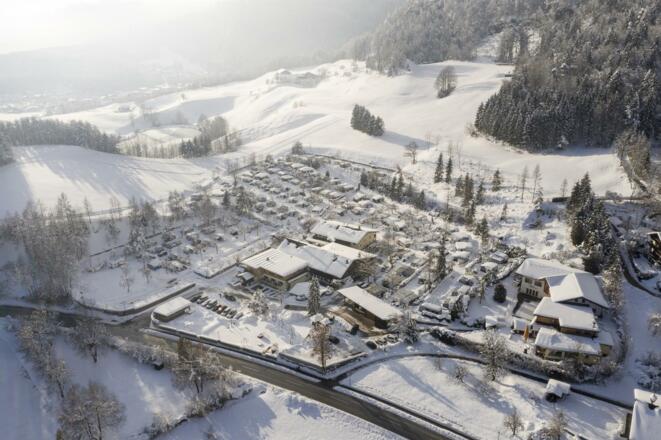 Camping Stadlerhof Winter Panorama