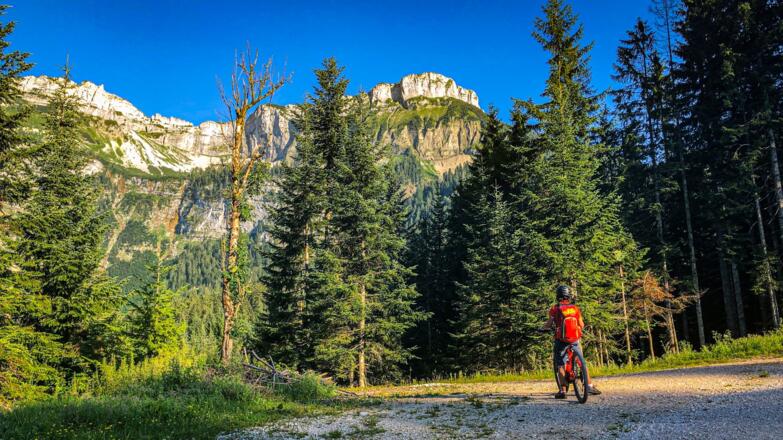 Eingang zur Rettenbachschlucht nach der Blaa-Alm