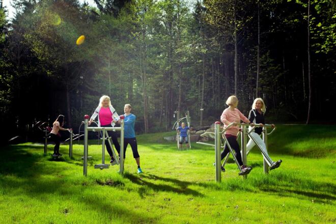 Fitnessparcours-Vortuna Gruppe