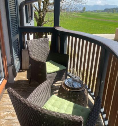 Fewo Schneeweiss Balkon
