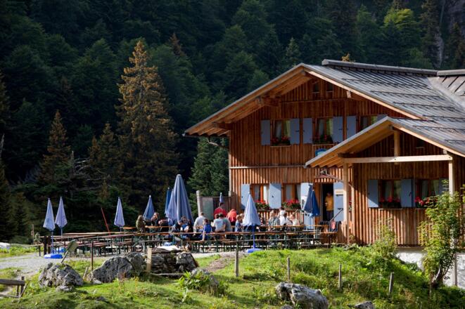 Tutzinger Hütte von südosten