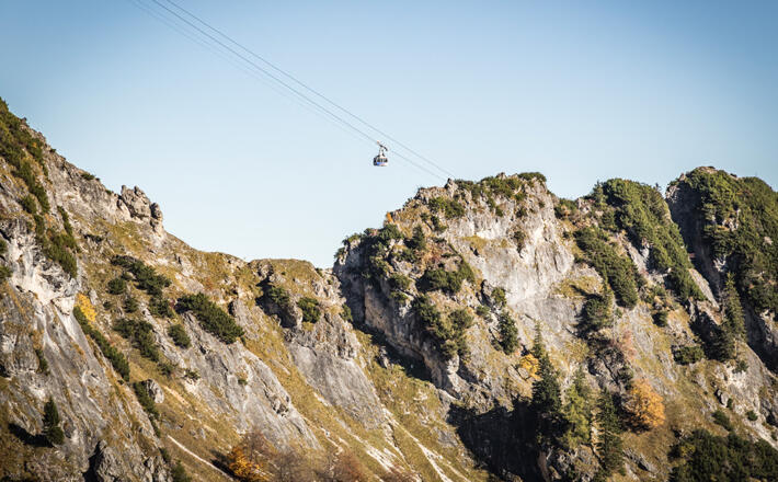 Die Seilbahn auf den Untersberg
