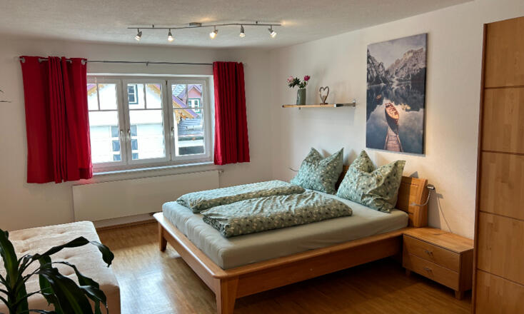 Fewo Schneeweiss Schlafzimmer Attersee