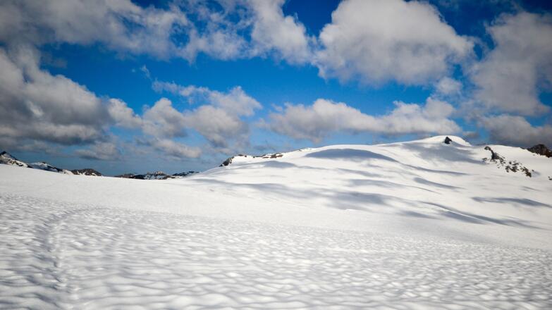 Der gesamte Weg auf die Weißseespitze
