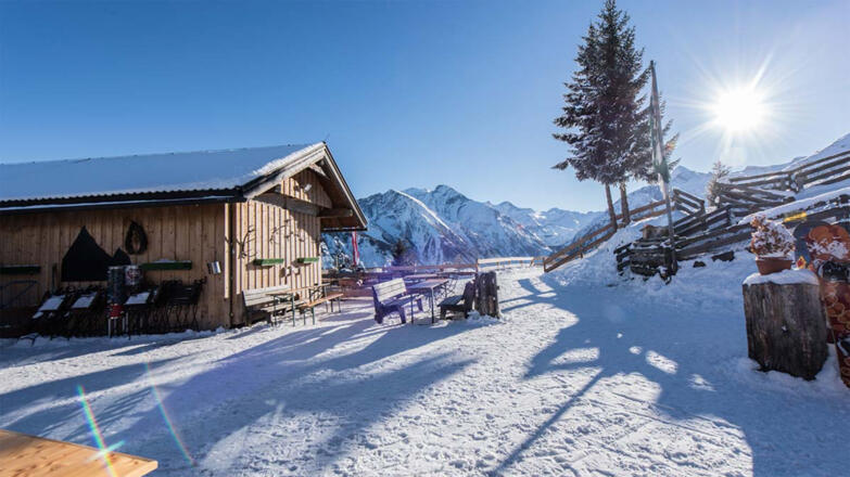 Maiskogel Alm Ranch im Winter