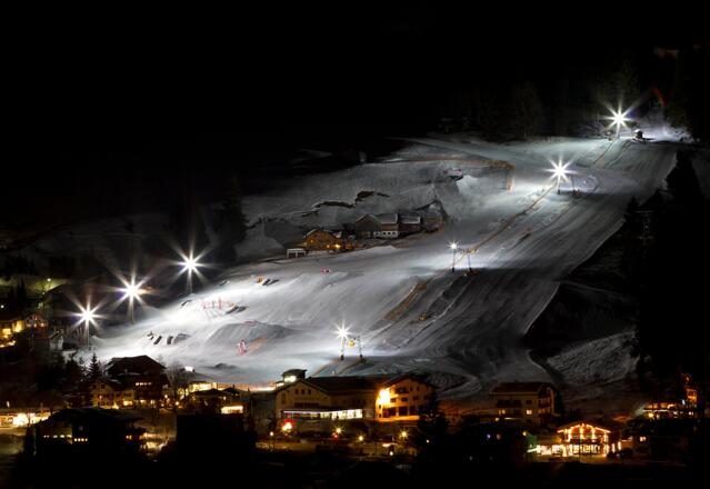Kesslerlift Riezlern Nachtskifahren Winter