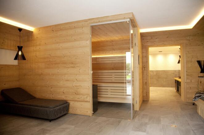 Sauna mit Ruhebereich