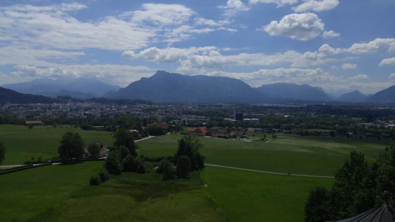Aussicht Maria Plain Richtung Salzburg