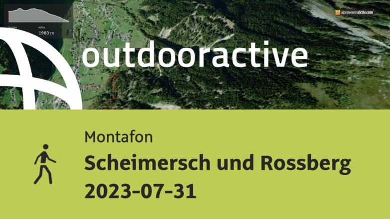 Scheimersch und Rossberg 2023-07-31