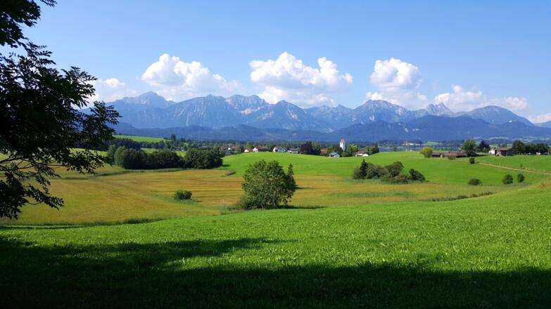Herrliches Voralpenland
