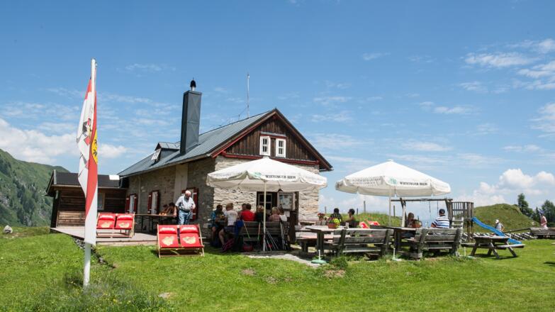 Die urige Almhütte
