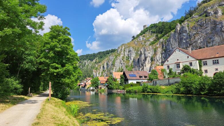 Essing mit Burgruine Randeck